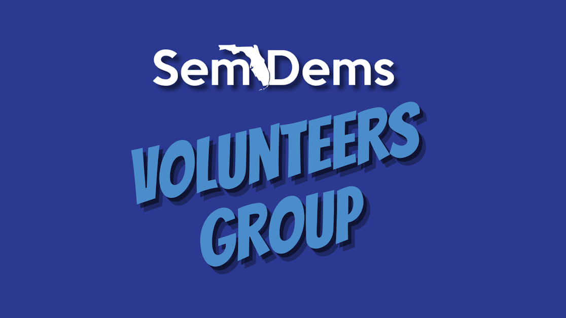 SemDems 20232024 Volunteers · Seminole County Democratic Party